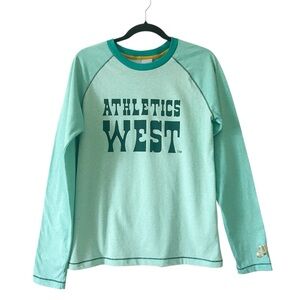 Y2K Nike Limited Edition Raglan Sleeve Athletics West T-shirt
